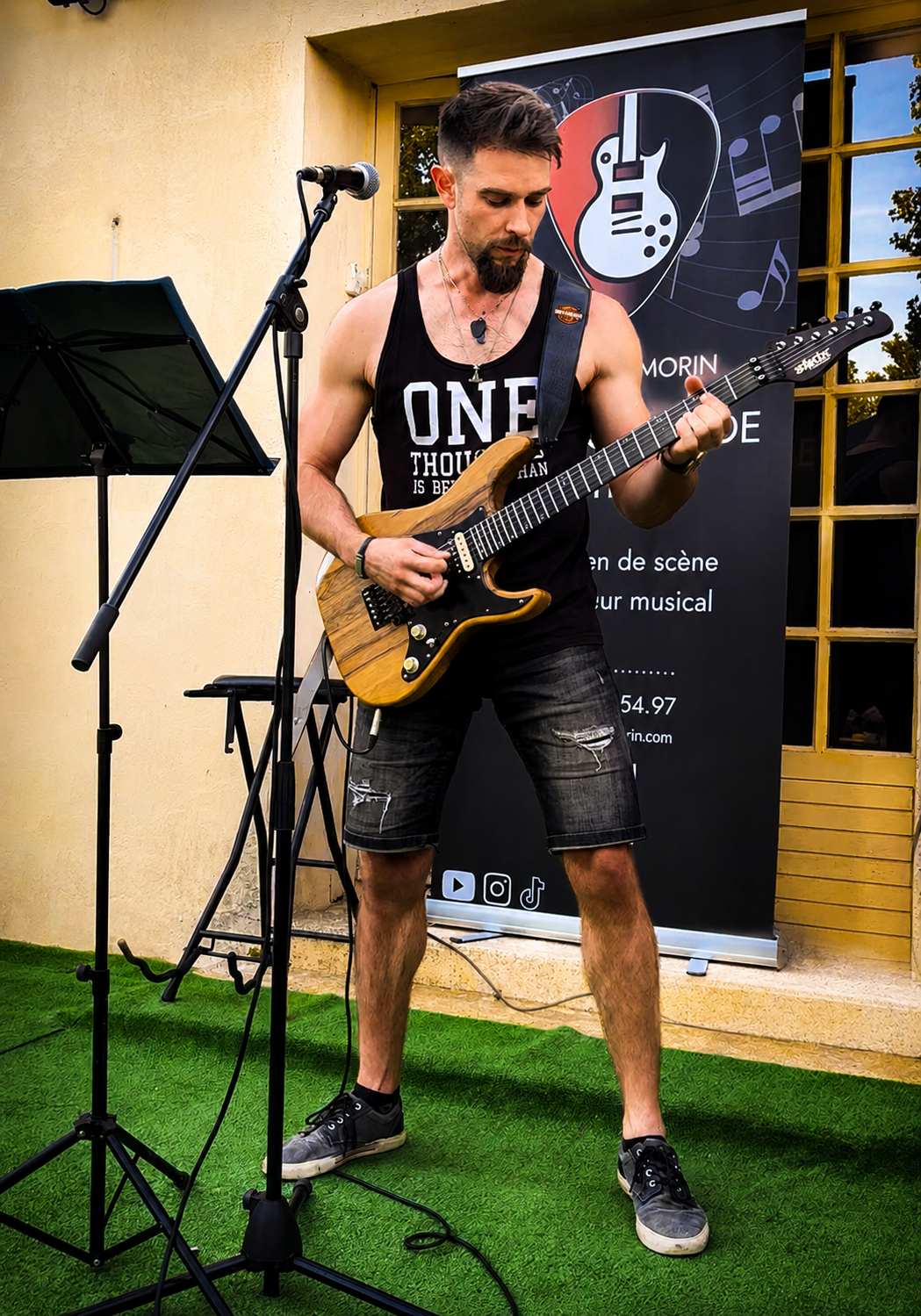 Evan trémorin en concert